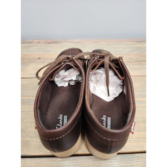 Clarks Padmora Wallabee Beeswax Shoes Womens 7 Brown Leather 15260 - Picture 6 of 10